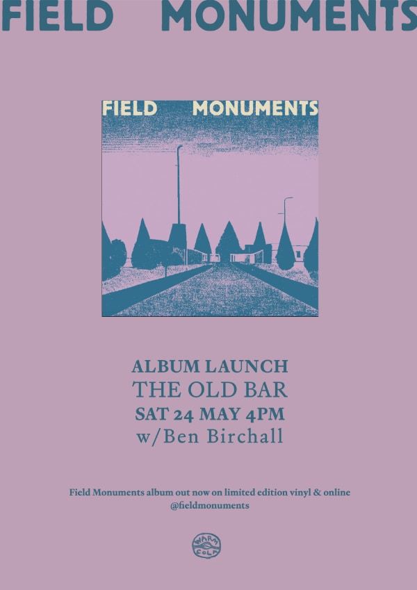 Album launch poster.